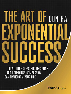 cover image of The Art of Exponential Success